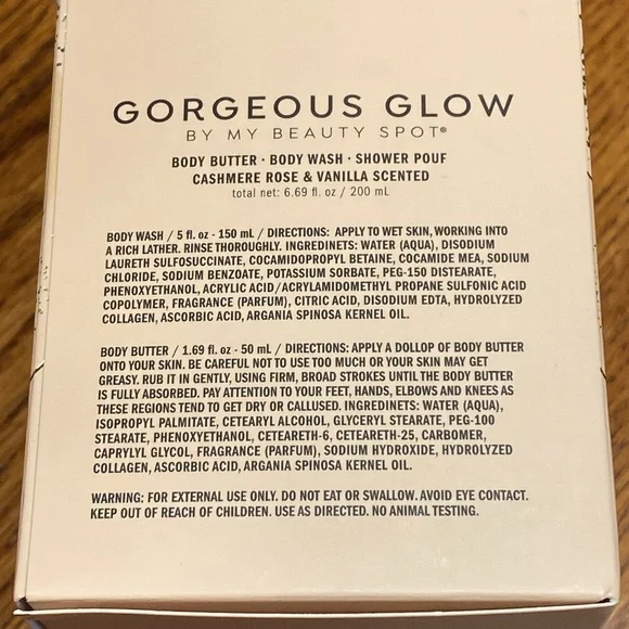 My beauty spot body care collection Cashmere Rose and Vanilla Blend scent - Picture 5 of 13